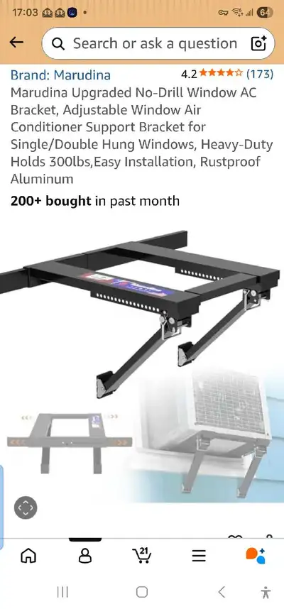 Window AC Support Bracket, View more