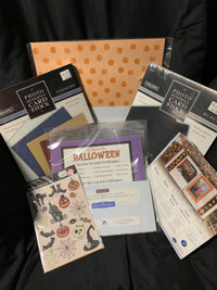 Halloween scrapbooking/card package 