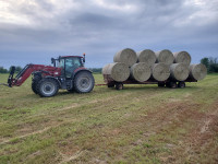 Big bales of hay for sale