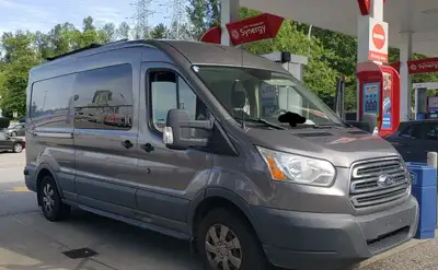 Quick points are: -2015 Transit - medium roof, medium length (148"). -160 000km. -$33 000 obo. No lo...