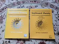 Piano/Keyboard theory books