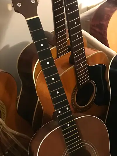 I have 3 guitars I want to sell at $20 below cost - 15 years ago, View more