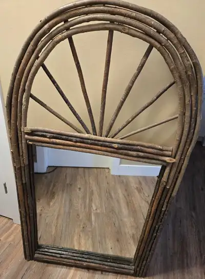 Adirondack Willow large mirror, View more