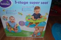 Summer infant 3-stage super seat / Siege bebe