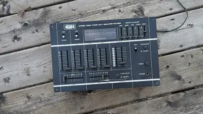 Vintage AMX SM-5000 Stereo Mixer w/ Graphic EQ – Tested Working, View more