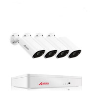 AHD Wired Smart Camera System - 8 Channel DVR, 4 Cameras (5MP)