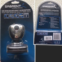 Sabrent USB 2.0 Color Web Camera w/ Built-in Audio Mic(SBT-WCCK)