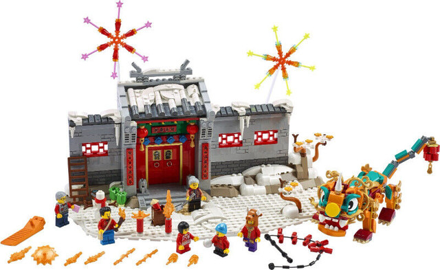LEGO CHINES NEW YEAR 80106 STORY OF NIAN, B4AND NEW SEALED 2021 dans Jouets et jeux  à Ville de Montréal
