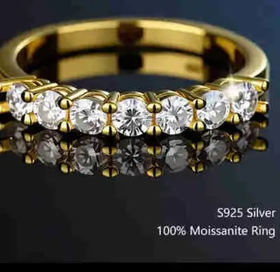 Moissanite Ring, View more