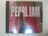 Pearl Jam Ten Debut Album On CD Excellent Condition Circa 1991