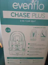 Never used! Chase Plus car seat