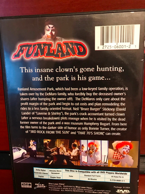 Funland [DVD] in CDs, DVDs & Blu-ray in Oshawa / Durham Region - Image 2