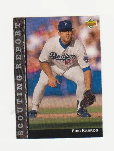 Carte Baseball Upper Deck Scouting Report 1992  Lot 14 (A1076), View more