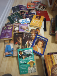 Hardcover Royalty books and a few soft cover books