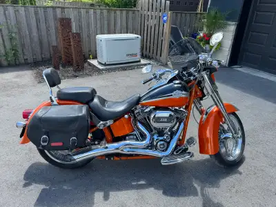 This 2010 Harley-Davidson CVO Softail is a powerful and iconic cruiser in excellent condition, featu...