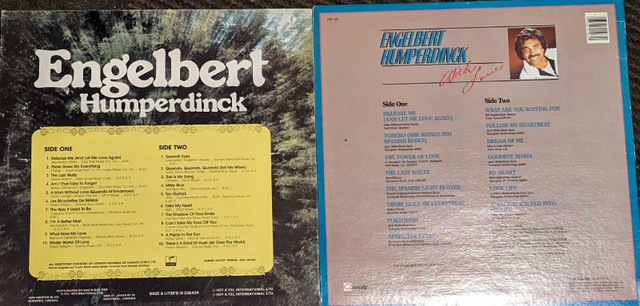 2 vintage vinyl records, Engelbert Humperdinck  in Arts & Collectibles in Moncton - Image 2