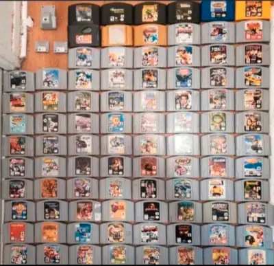 90 N64 Nintendo 64 Games for sale individually, View more