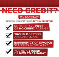 Get your car loan today and rebuild your credit!!!