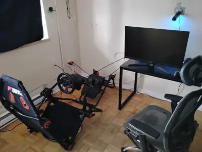 Logitech G29 Wheelset NextLevelRacing F-GT Lite chair , View more