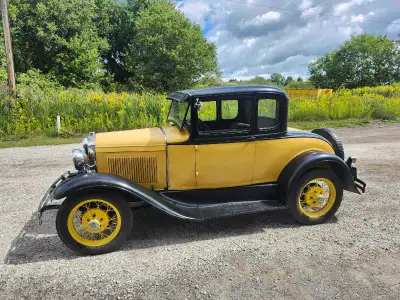 Turn key car get in drive home 4 cylinder flat head. 3 spd stick Drove it all summer .
