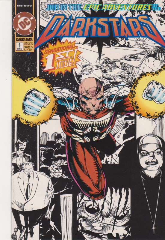 DC Comics - Darkstars - Issues #0 and 1 - 1992 series. in Comics & Graphic Novels in Oshawa / Durham Region