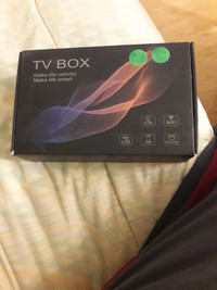 Android tv box h9x3   used in good condition