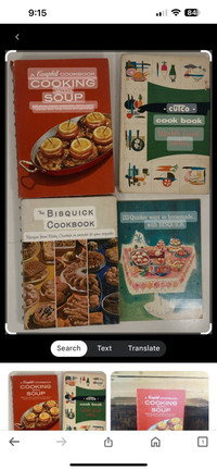 Wanted Vintage Cookbooks to Buy 
