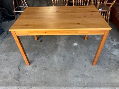 Ikea jokkmokk dinning table, View more