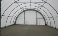 Industrial 30'x65'x15' (300g PE) Dome Storage Shelter