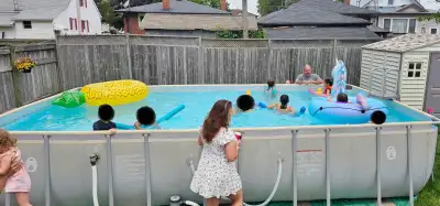 12 x 22 ft coleman pool. used for 3 years and great condition, no previous problems with the pool li...