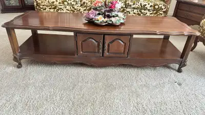 French Provincial Coffee Table (Solid Wood), View more