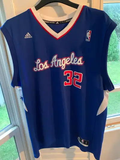 Adidas LA Clippers Griffin #32 Royal Blue Basketball Jersey, View more