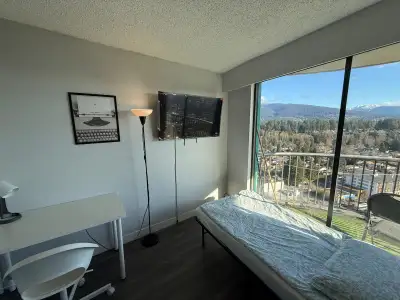 Hello, I’m renting a private, furnished room in a shared apartment located in the Marine Drive area...