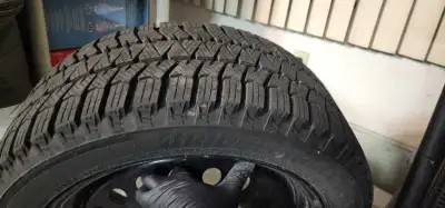 4 Winter Tires 4 Black Rims. 4 Pressure Sensors Brand: Bridgestone - Blizzak Size: 225, 55, 17" Purc...