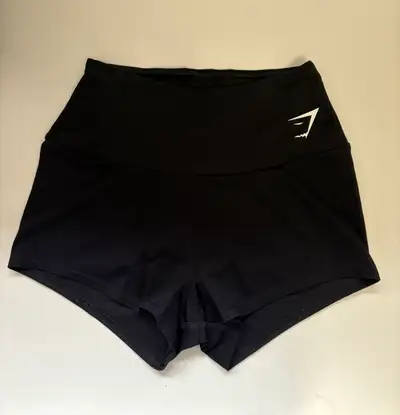 Gymshark Black Booty Shorts, View more