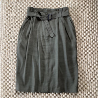Burberry linen blend skirt - size 14