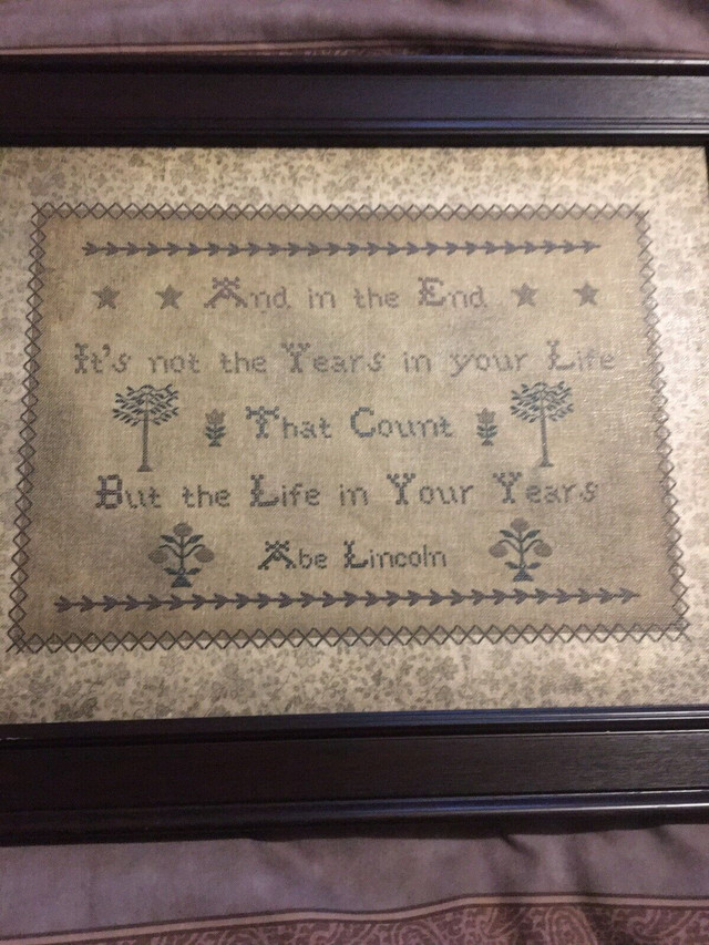 Famous saying by Abraham Lincoln in Arts & Collectibles in Ottawa - Image 3