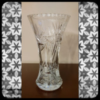 Samobor Crystal Pinwheel Vase