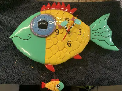 Only two clocks left!! Wall pendulum clock by Allen designs, View more