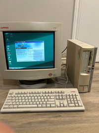 Vintage Computer Pentium 3 Windows 98 Compaq Deskpro EN