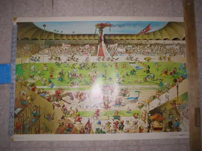 POSTER JEUX OLYMPIQUES OLYMPIC GAMES ANTIQUE COLLECTION AFFICHE, View more