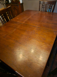 Large wood table for sale