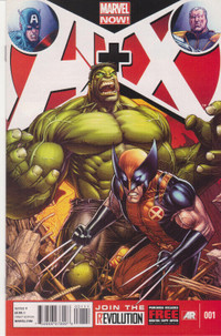 Marvel Comics - A + X - 5 comics.