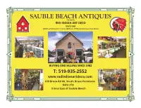 Sauble Beach Antiques Vintage Collectibles Sale