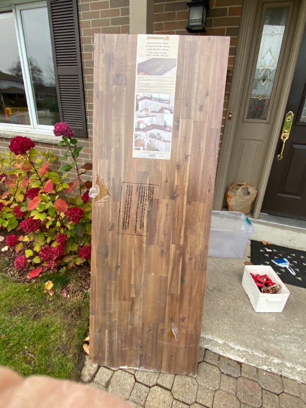 Interbuild Acadia Butcher Block Standard Countertop