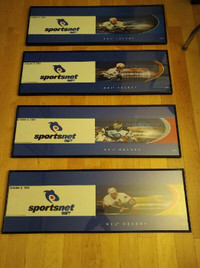 One of a Kind Sportsnet Launch 4 Framed Pictures
