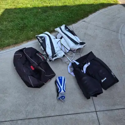 Hockey Equipment Goalie Pads, Bag, Pants & Soccer Shin Pads, View more