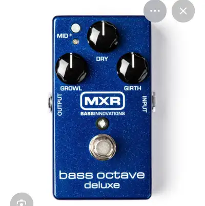 Mxr bass octave pedal, View more