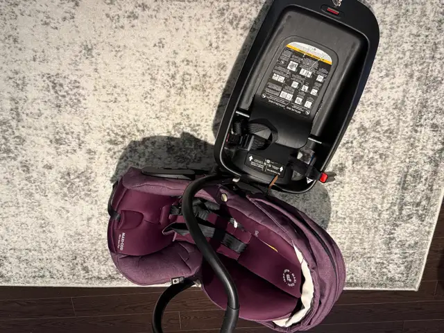 Maxi-Cosi Mico Max Plus Infant Car Seat & Base in Strollers, Carriers & Car Seats in Markham / York Region - Image 2