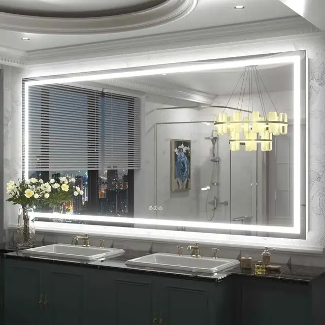 Aevar Super Bright Front & Back Lighted Anti-Fog Bathroom/Vanity in Other in Hamilton - Image 2